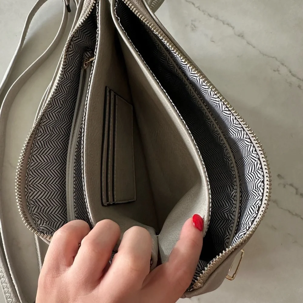 Gray Clutch Purse​ - Picture 7 of 8